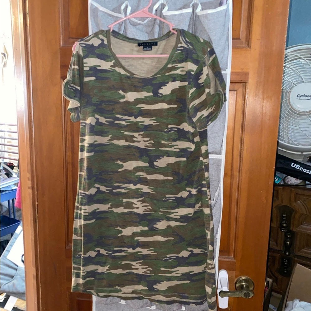 Camo dress size medium